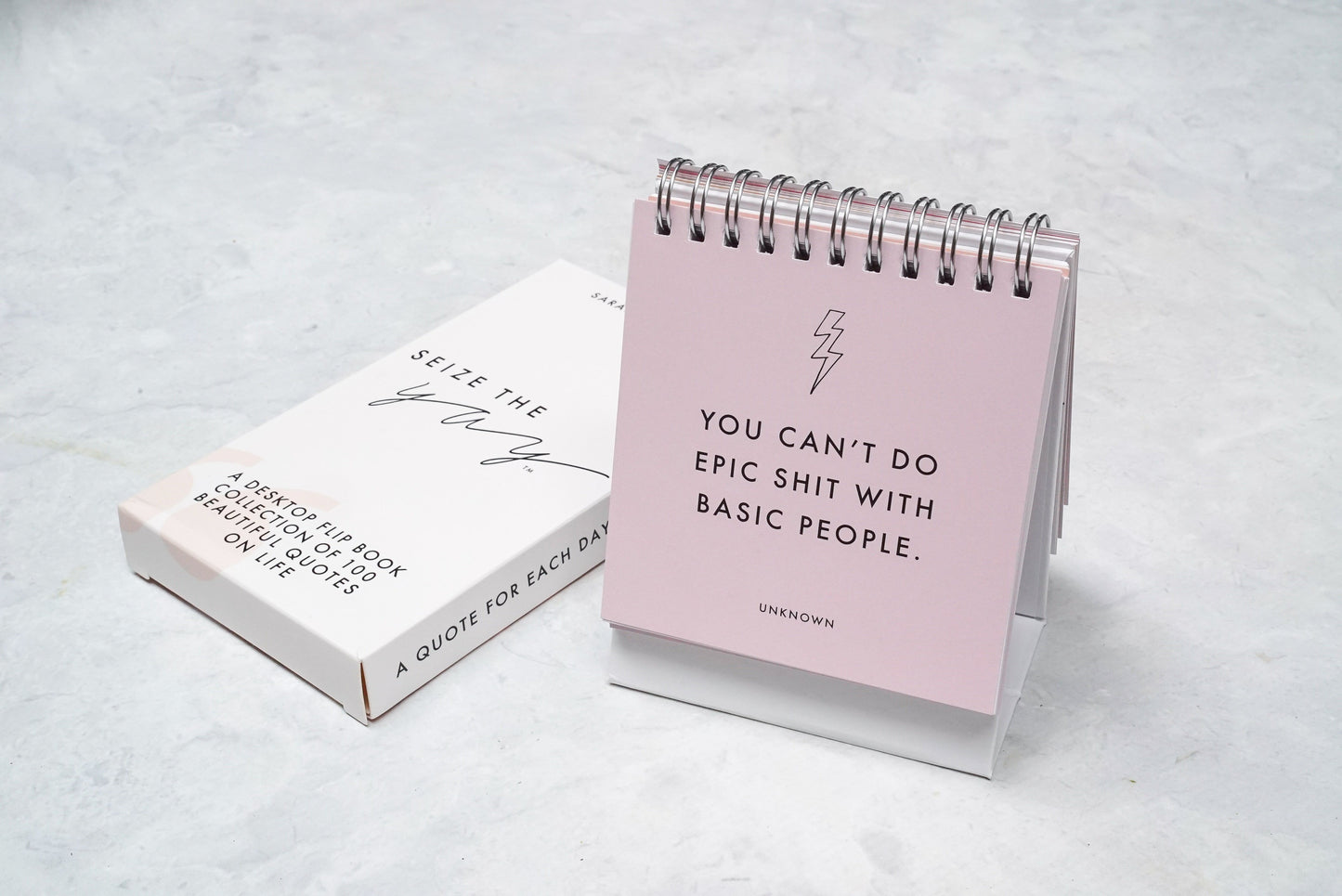 SEIZE THE YAY™ // #QOTD Flip Book 1